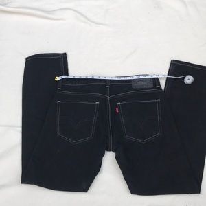 Levi's black silver 511 jeans 32/30 no flaws EUC